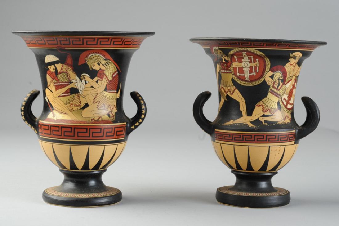 Pair Greek Etruscan Style Urns Spyropoulos (1 of 4)