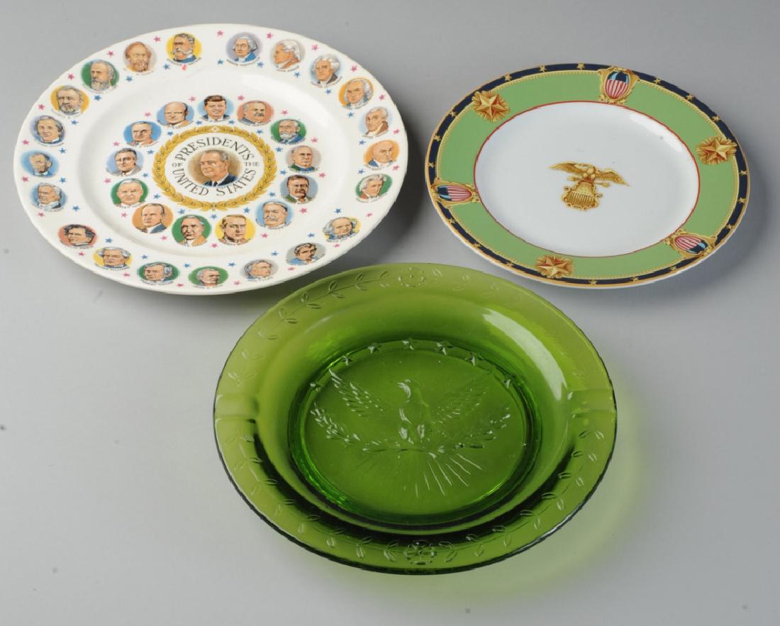 Three American History Motif Plates (1 of 4)