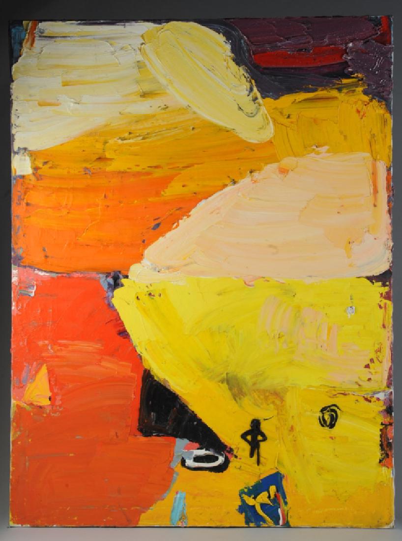 Ted Turner (American, 1922-2002) Oil on Canvas (1 of 2)