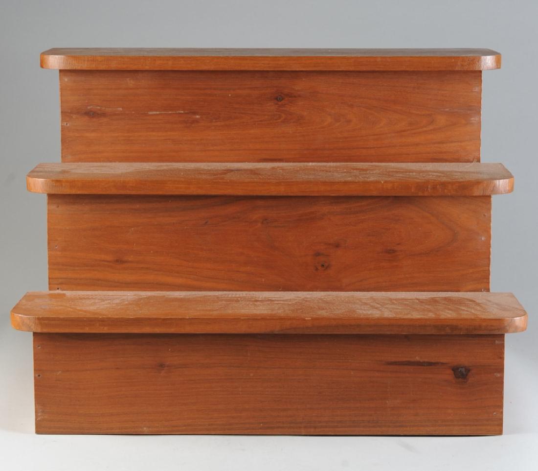 Vintage Walnut Bed Steps (1 of 2)
