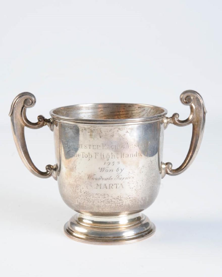 Vintage Sterling Silver Horse Racing Trophy (1 of 3)