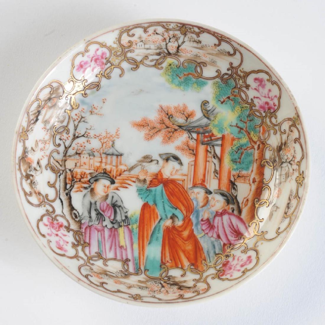 Fine 18th C. Chinese Export Dish / Saucer (1 of 4)
