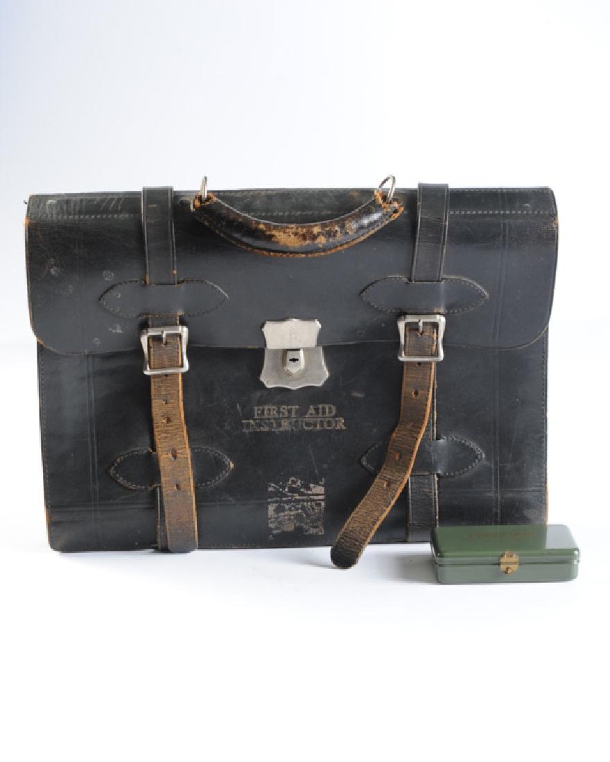 Bell System First Aid Instructor Leather Case (1 of 3)