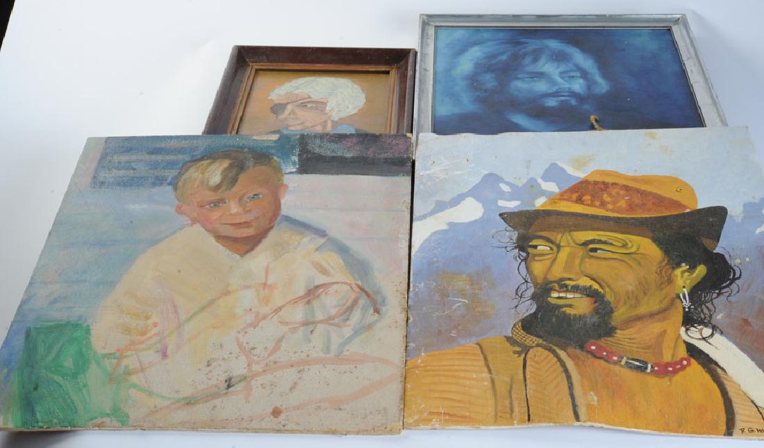 Four Weird Paintings (1 of 1)