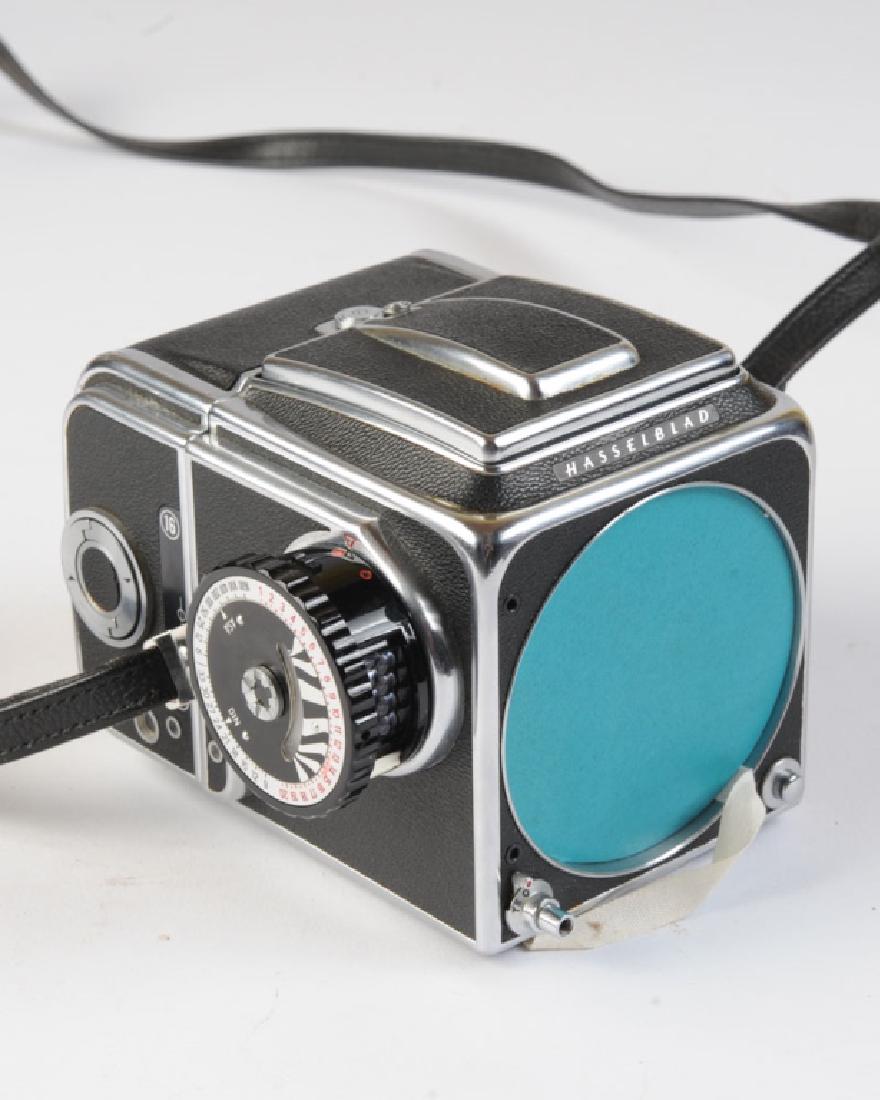 Hasselblad 500 C Camera: Provenance: From the estate of Dr. Milton T. Edgerton (1921 - 2018.) A trailblazing plastic surgeon, Dr. Edgerton joined the University of Virginia to found the Department of Plastic Surgery in 1970.