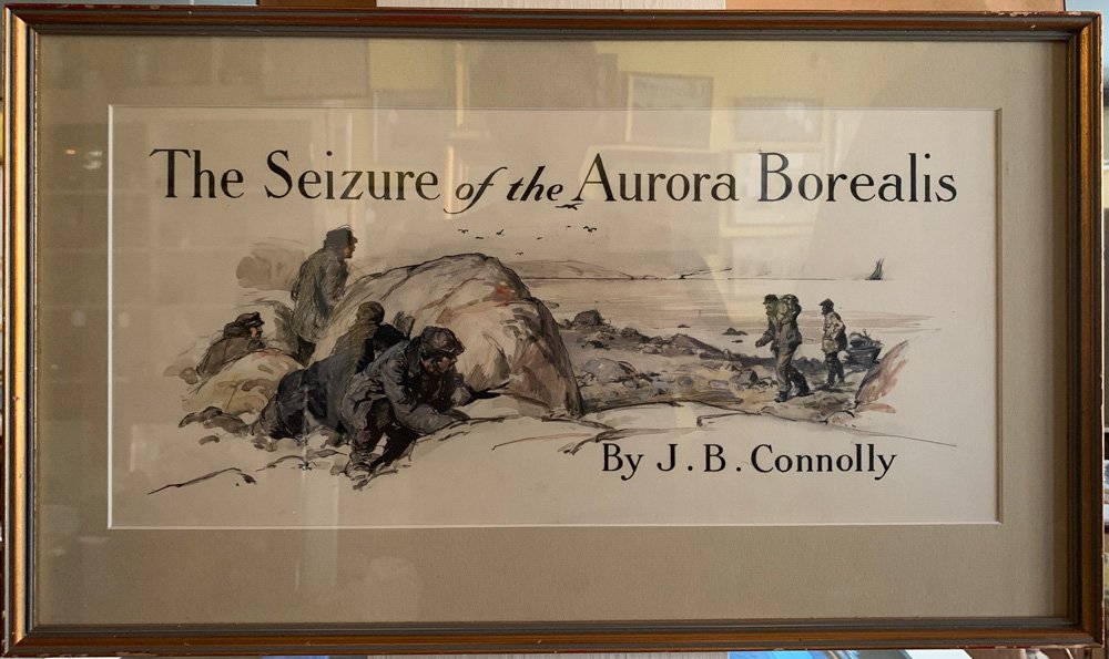 Early 20th C. Original Watercolor with Pen & Ink (1 of 3)