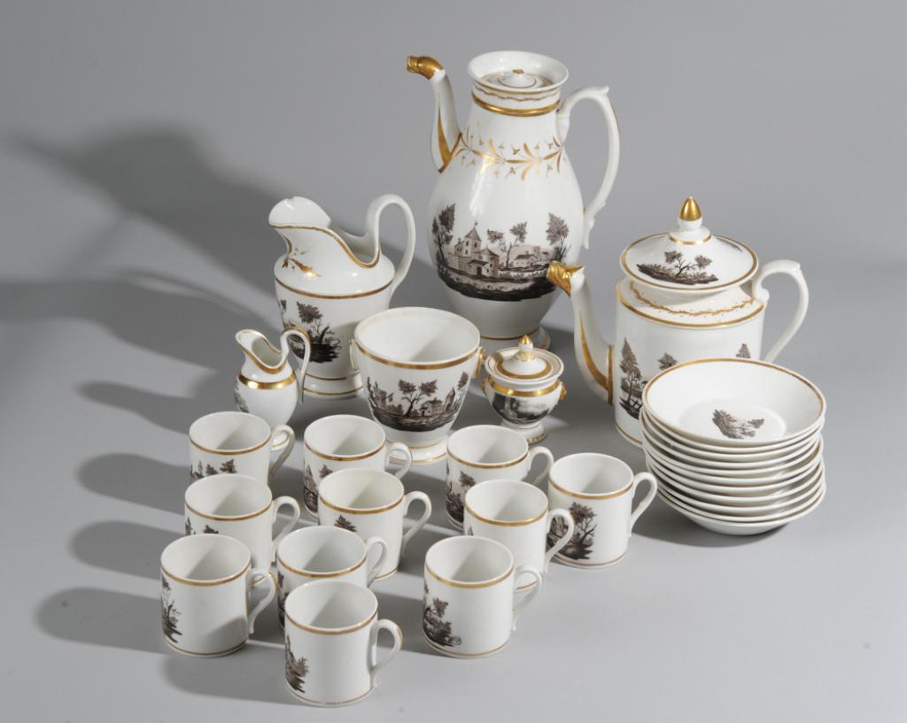 19th C. Transferware Coffee & Tea Set (1 of 6)