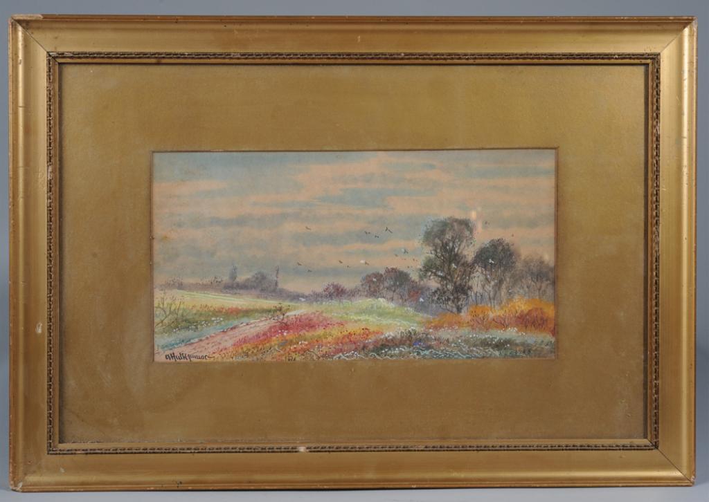 Abraham Hulk, Jr. (1851 - 1922) Watercolor (1 of 3)