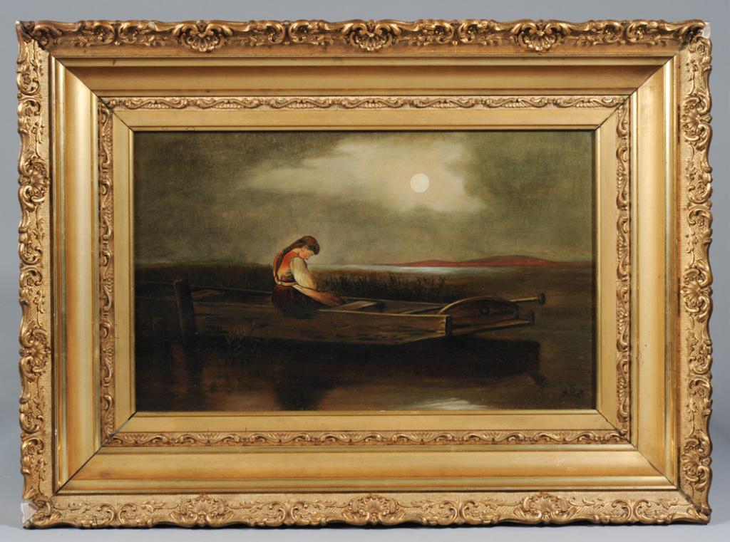 Contemporary Signed Oil on Canvas (1 of 2)