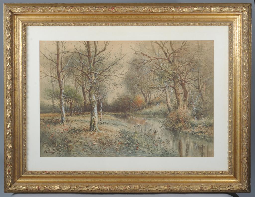 B.E. Golby (20th C.) Watercolor on Paper (1 of 3)