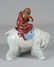 Signed Chinese Shiwan Mudman Figural Group - 5