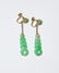 18K Gold and Jade Drop Earrings