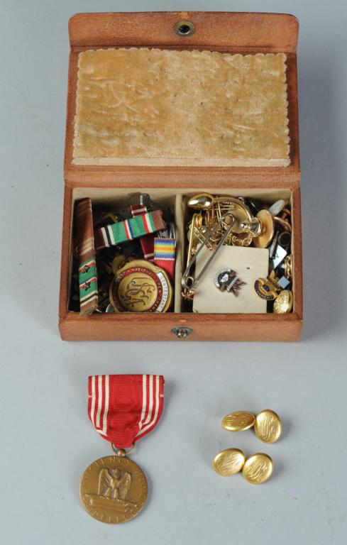 Mixed Lot Tiffany & Co. Cufflinks + Militaria etc. (1 of 3)