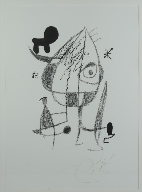 Joan Miro Signed Lithograph (1 of 4)