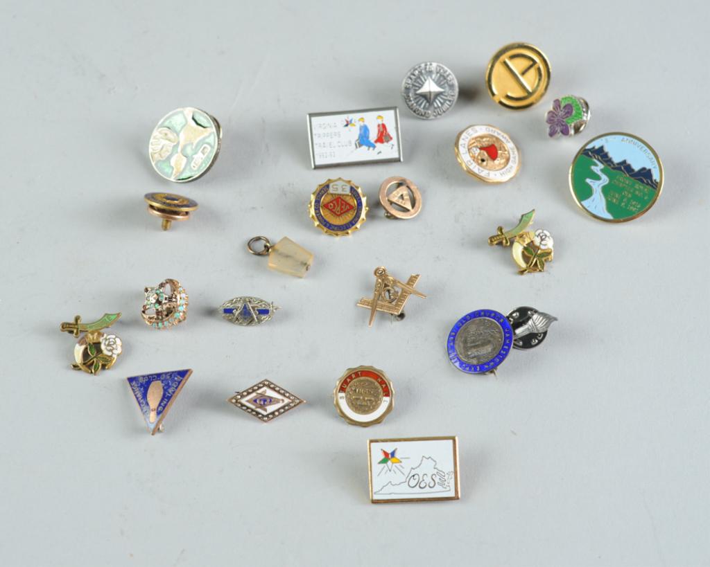 Lot Club & Company Pins, etc. (1 of 1)
