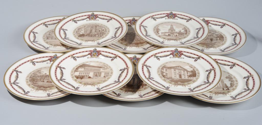 10 Lamberton Lafayette College Plates (1 of 8)