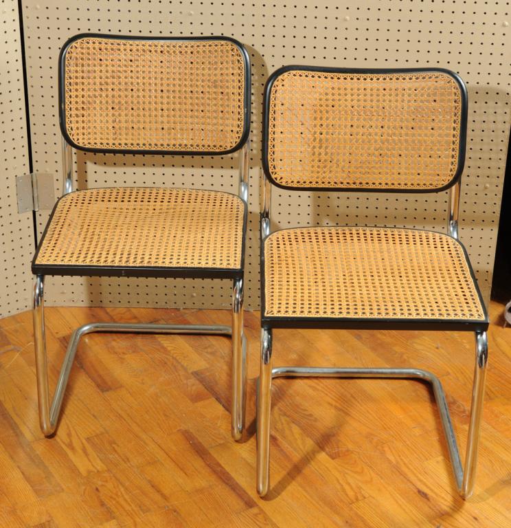 Pair Marcel Breuer Cesca Chairs (1 of 6)