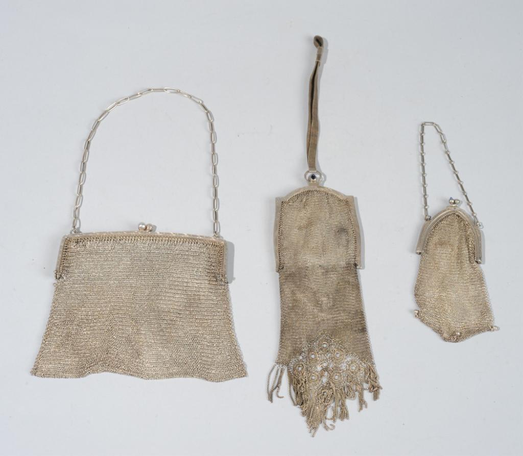 Three Early 20th C. Mesh Coin Purses (1 of 3)