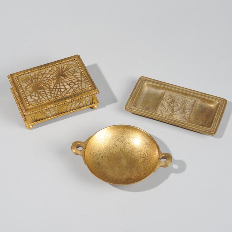 Three Tiffany Studios Desk Accessories (1 of 8)