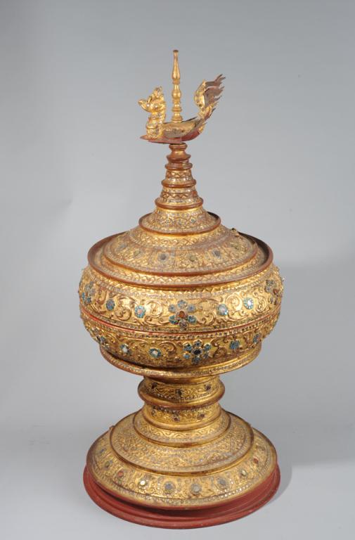 Large Burmese Offering Vessel (1 of 4)