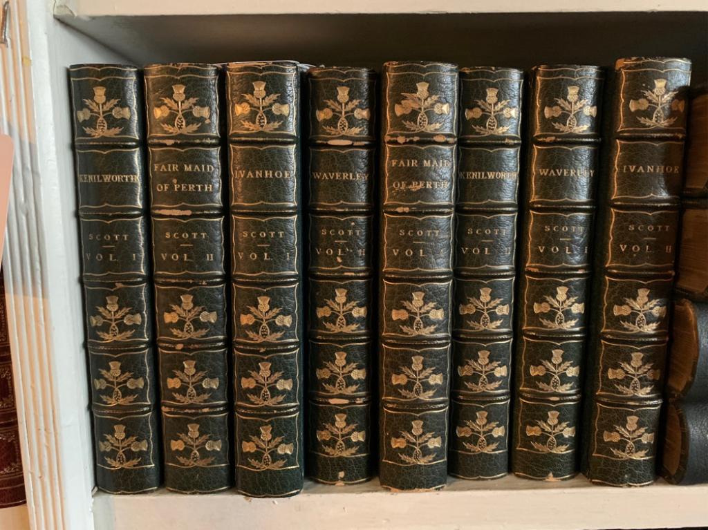 8 Volumes Sir Walter Scott Illustrated Cabinet Ed. (1 of 3)