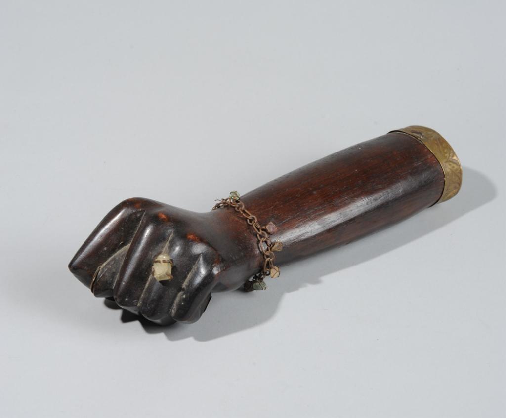 Large Vintage Carved Hardwood Figa Fist (1 of 4)