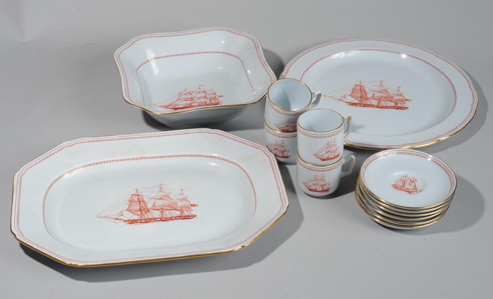 13 Pieces Copeland Spode Trade Winds Porcelain (1 of 6)