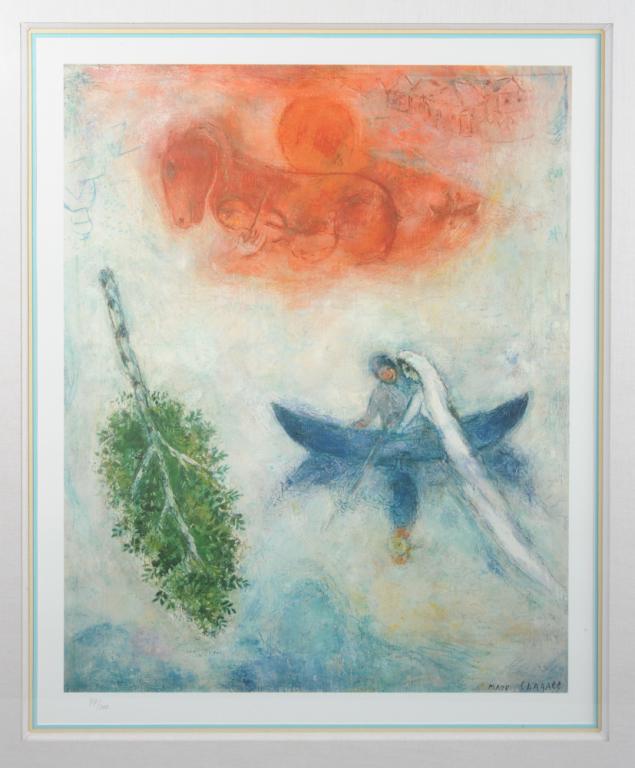 Limited Edition Lithograph after Chagall (1 of 3)