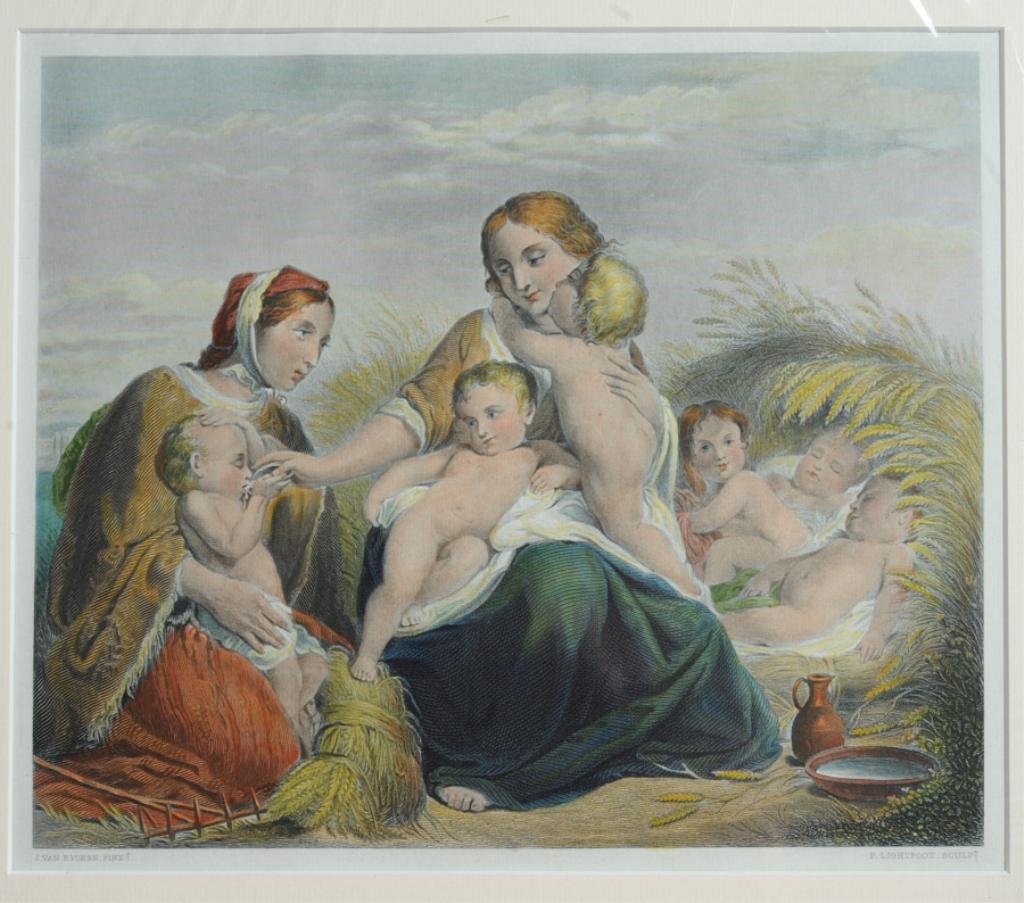 Original Antique Hand-Colored Engraving (1 of 4)