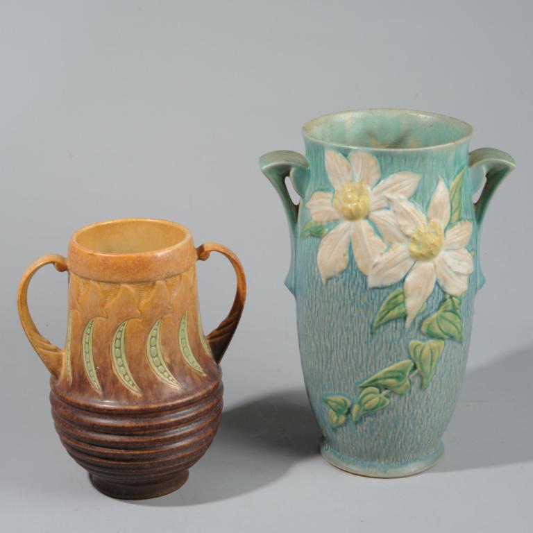2 Roseville Vases: Clematis & Falline (1 of 5)