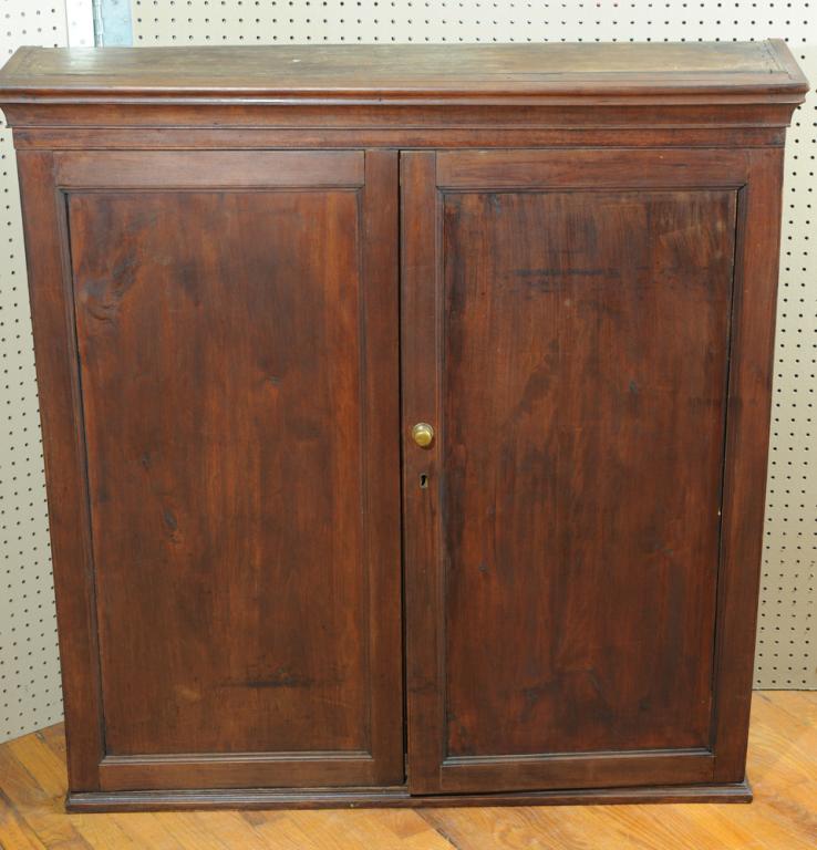 Antique Cherry Secretary Bookcase Top (1 of 4)