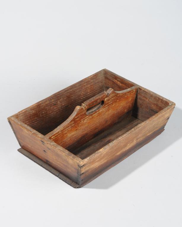 19th C. Pine Utensil Box (1 of 3)