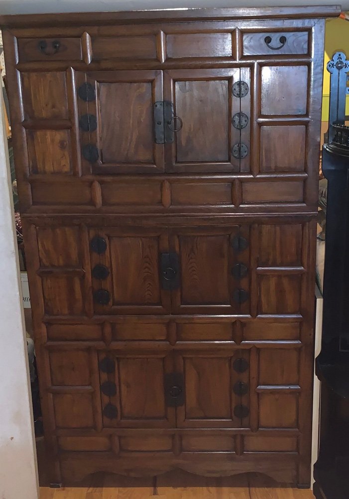 Late 19th / Early 20th C. Korean Chest (1 of 3)