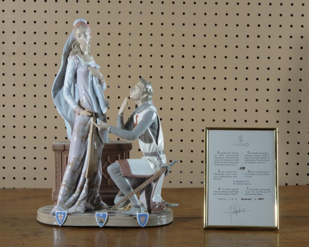 Lladro Camelot Porcelain Figure /w Box & Coa (1 of 5)