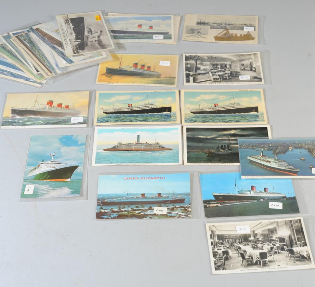 Lot Ship Postcards (1 of 6)