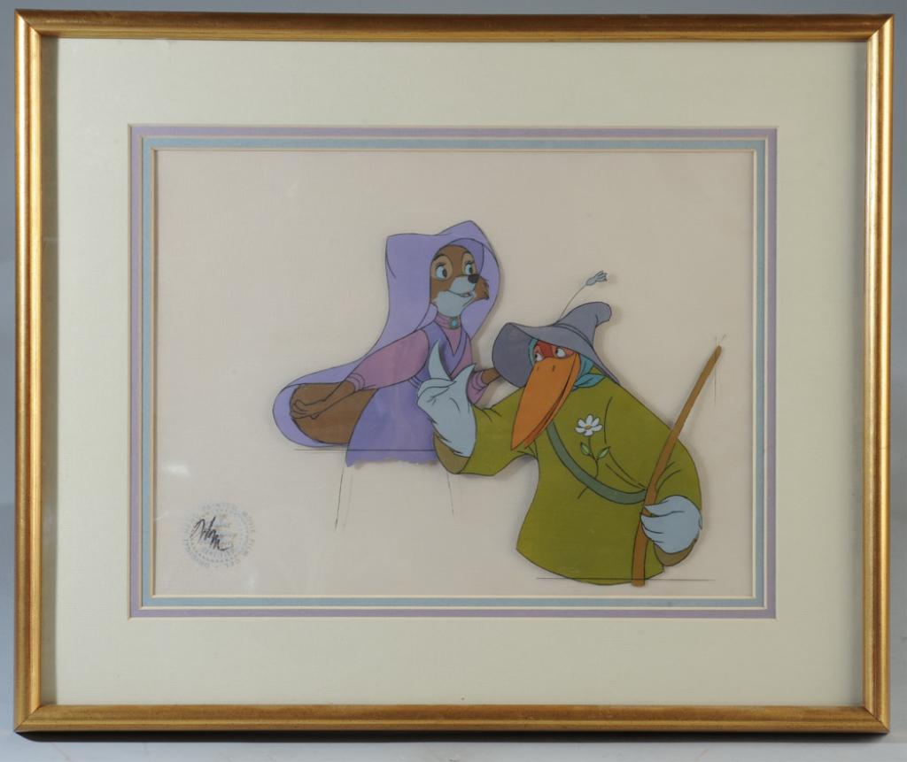 Original Disney Robin Hood Hand Painted Cel (1 of 4)