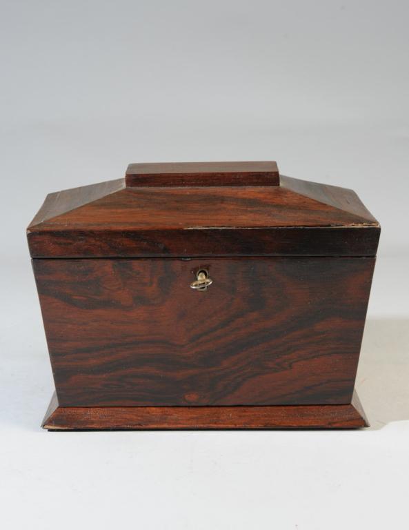 Vintage Sarcophagus Tea Caddy (1 of 4)
