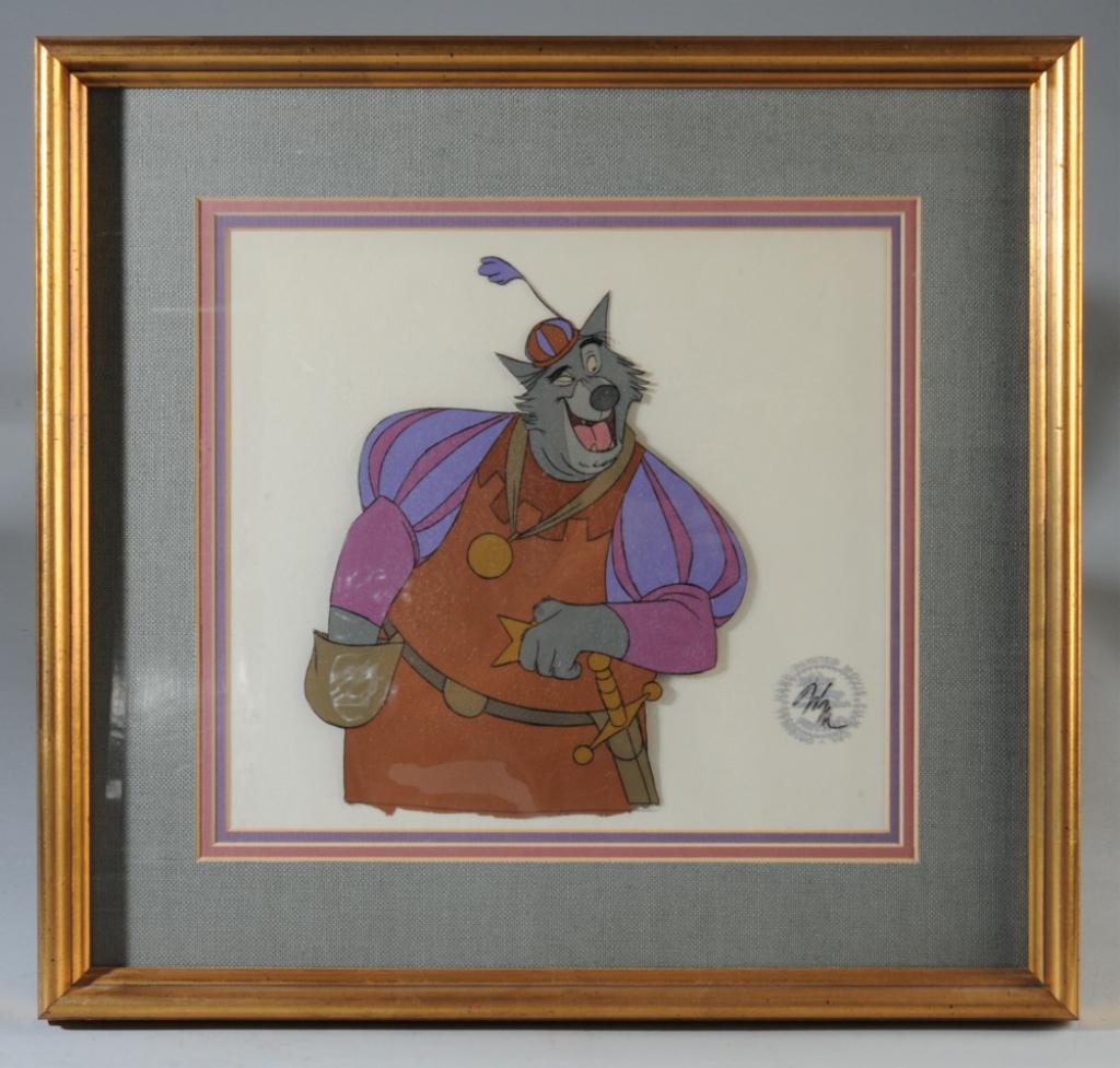 Original Disney Robin Hood Hand Painted Cel (1 of 4)