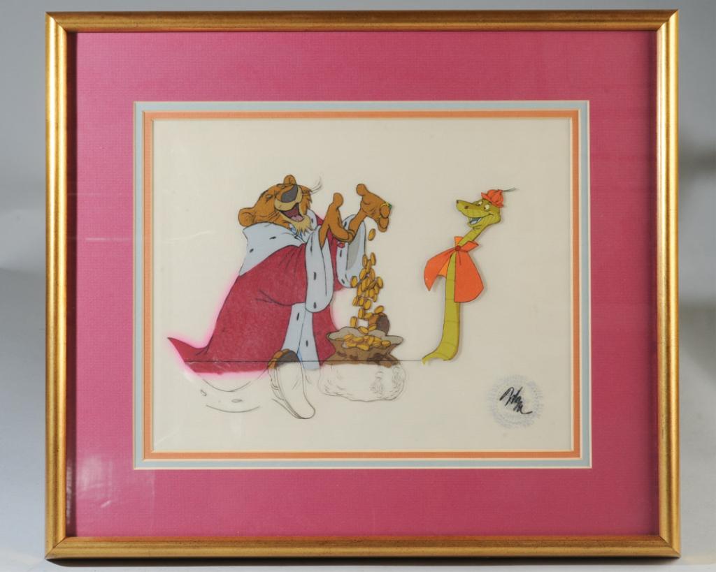 Original Disney Robin Hood Hand Painted Cel (1 of 4)