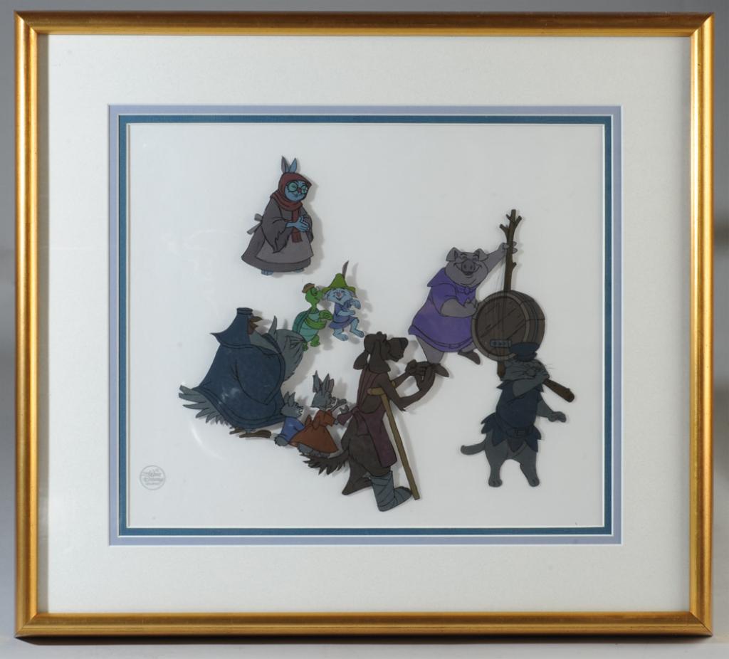 Original Disney Robin Hood Hand Painted Cel (1 of 4)