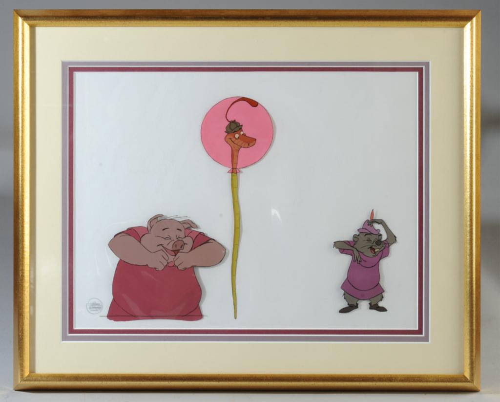 Original Disney Robin Hood Hand Painted Cel (1 of 6)