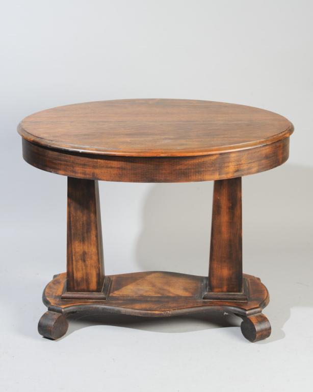 Empire Style Double Pedestal Table (1 of 2)