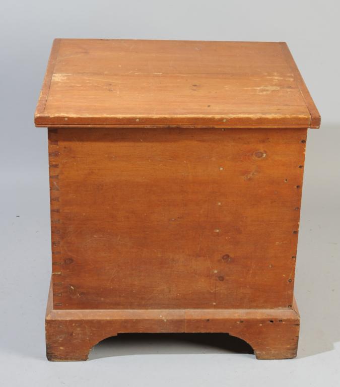 Antique Pine Grain Bin (1 of 4)