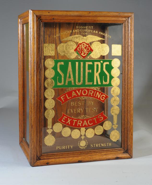 Sauer's Extracts Display Case (1 of 2)