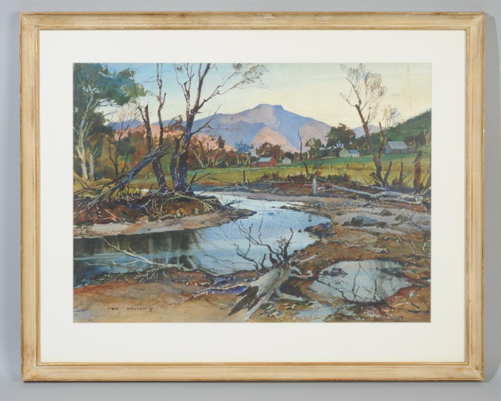 Theodore Kautzky (1896 - 1953) Watercolor on Paper (1 of 2)