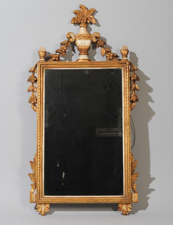 French Regency Style Gilt Mirror (1 of 8)