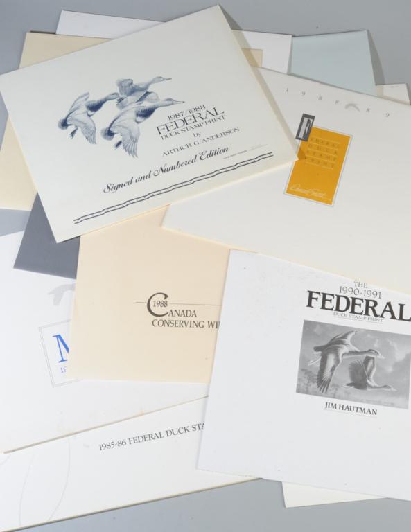 Mixed Grouping Duck Stamp Prints (1 of 4)