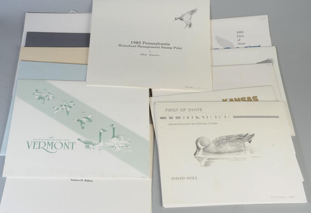 Mixed Grouping Duck Stamp Prints (1 of 4)