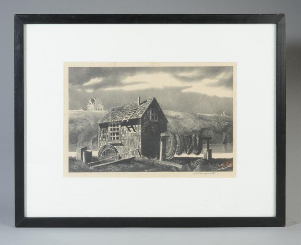 Stow Wengenroth (1906-1978) Original Lithograph (1 of 3)