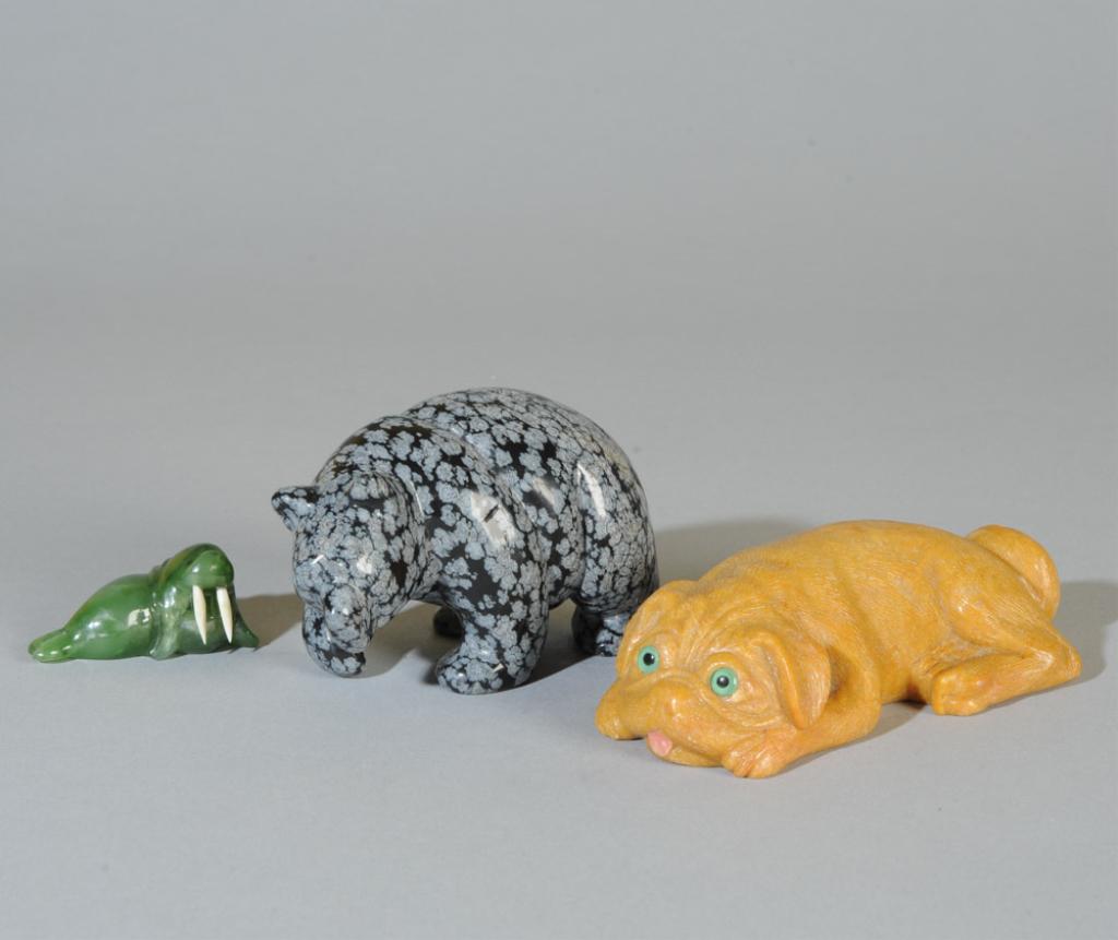 Three Stone Animal Figures (1 of 6)